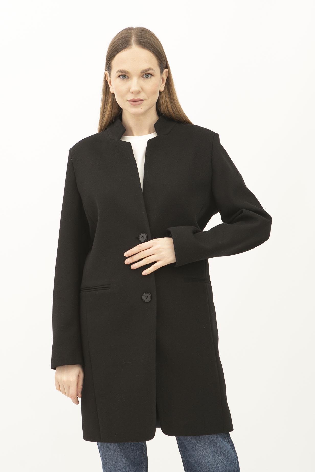 Пальто Lesia Клєра 02 р. 50 Чорний (144730000) - фото 4