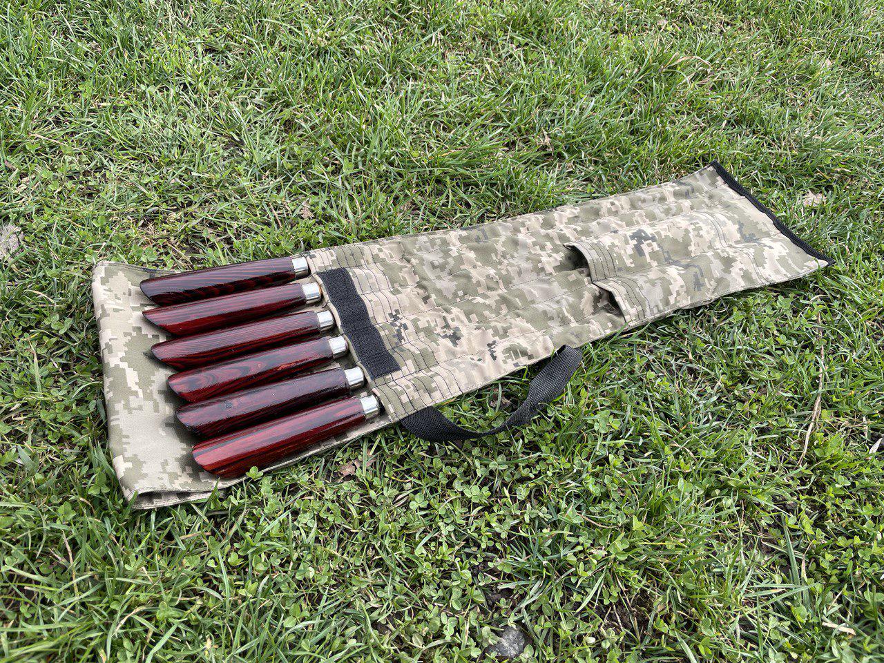 Набор шампуров RED Mix 1 в чехле