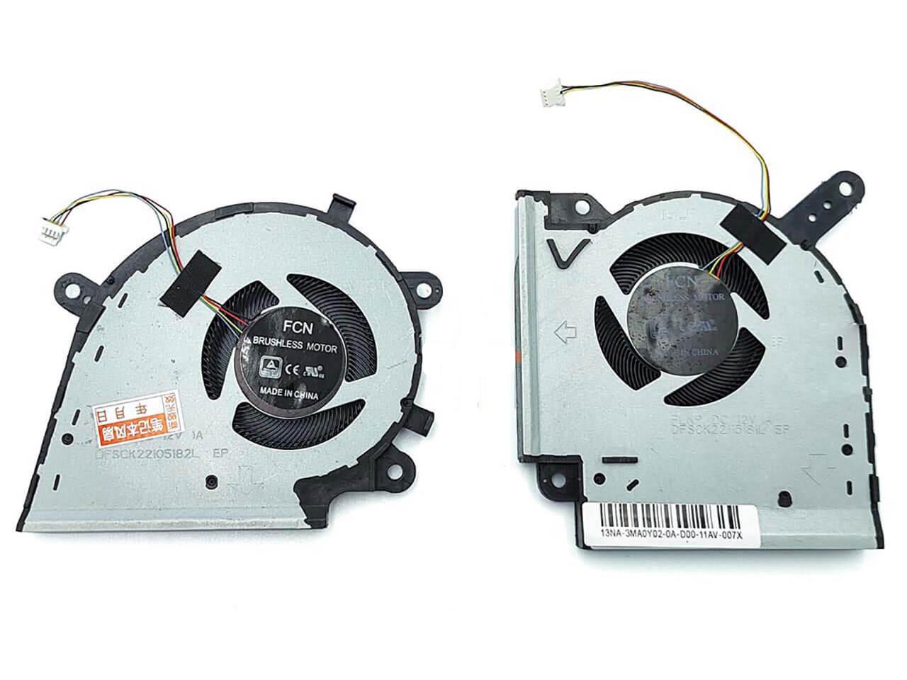 Вентилятор для ноутбука Asus G742LW 12 B 2 шт. (137275)