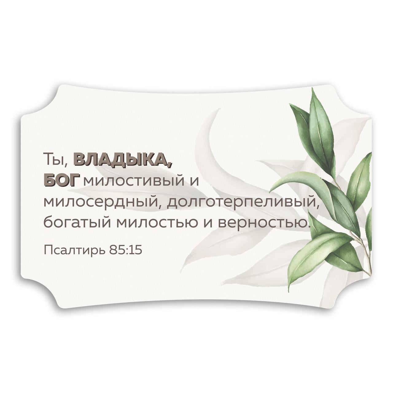 Табличка декоративная деревянная Ты Владыка 26х16 см (хрт20003р)