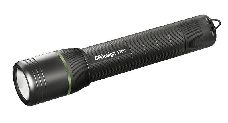 Фонарик ручной GP PR57-BB1 Cree XP-L 1000Lm 18650 2600 mAh micro-USB Focus IPX4 5 режимов (4687)