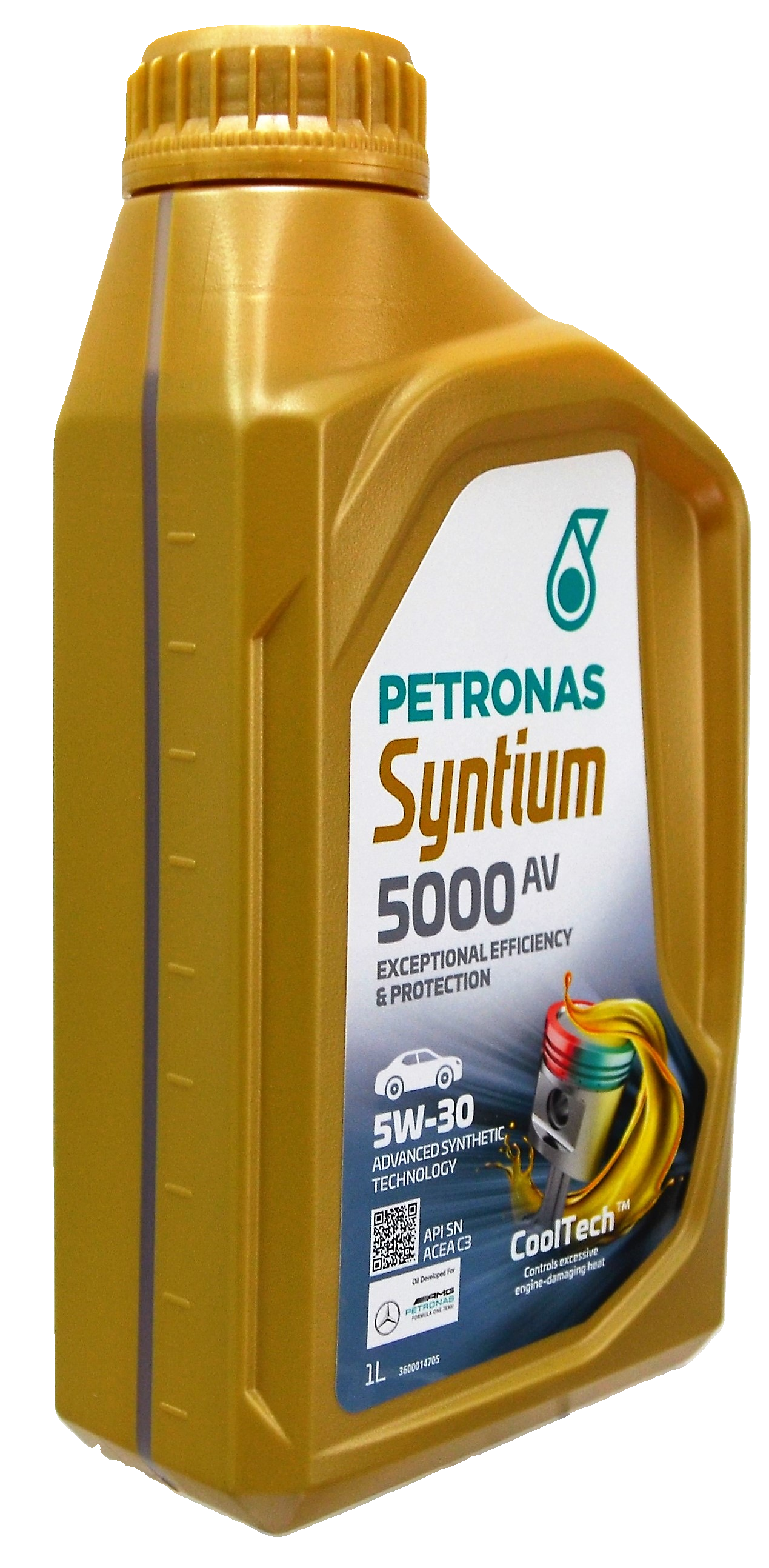 Моторна олива PETRONAS LUBRICANTS Syntium 5000 AV 5W-30 1 л (2419281298) Моторна олива PETRONAS LUBRICANTS Syntium 5000 AV 5W-30 1 л (2419281298)
