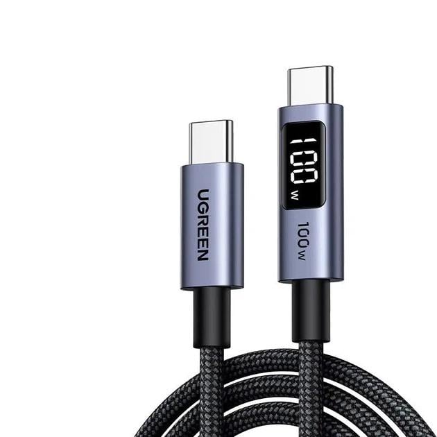 Кабель UGREEN Type-C PD 100W 1 м Black (36936800)