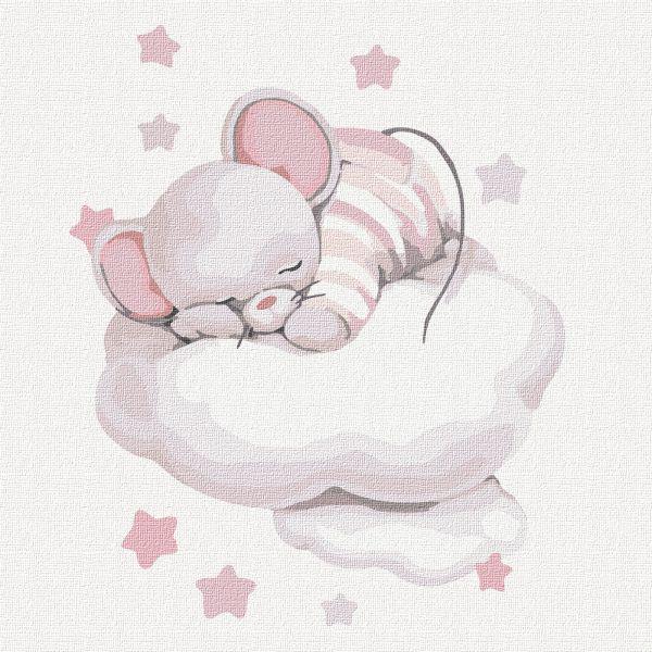 Картина за номерами Подорож на хмаринці