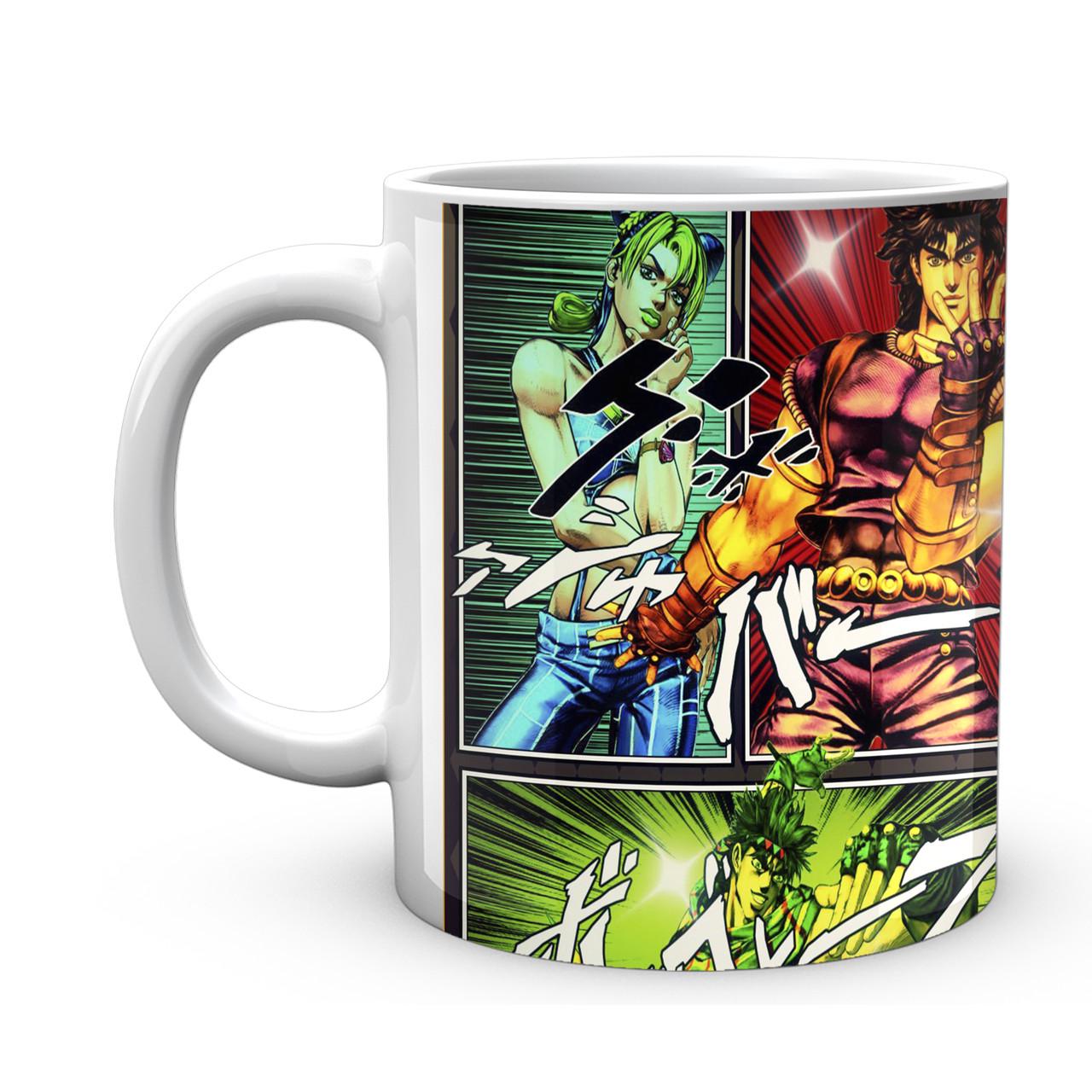 Чашка Gee! JoJo's Bizarre Adventure Главные герои Коллаж JJ 02.412