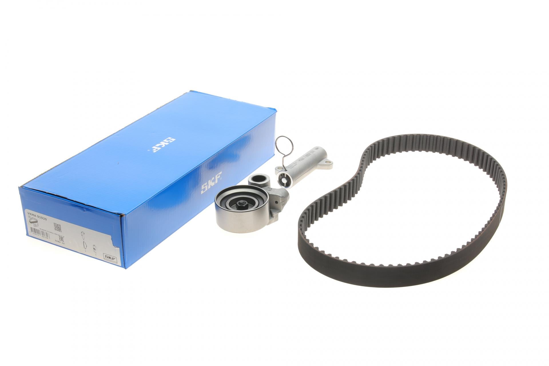 Комплект ГРМ Toyota Land Cruiser Prado/Hilux 2.5D/3.0D 01- 25x97z с натяжителем (VKMA 91920 SKF)