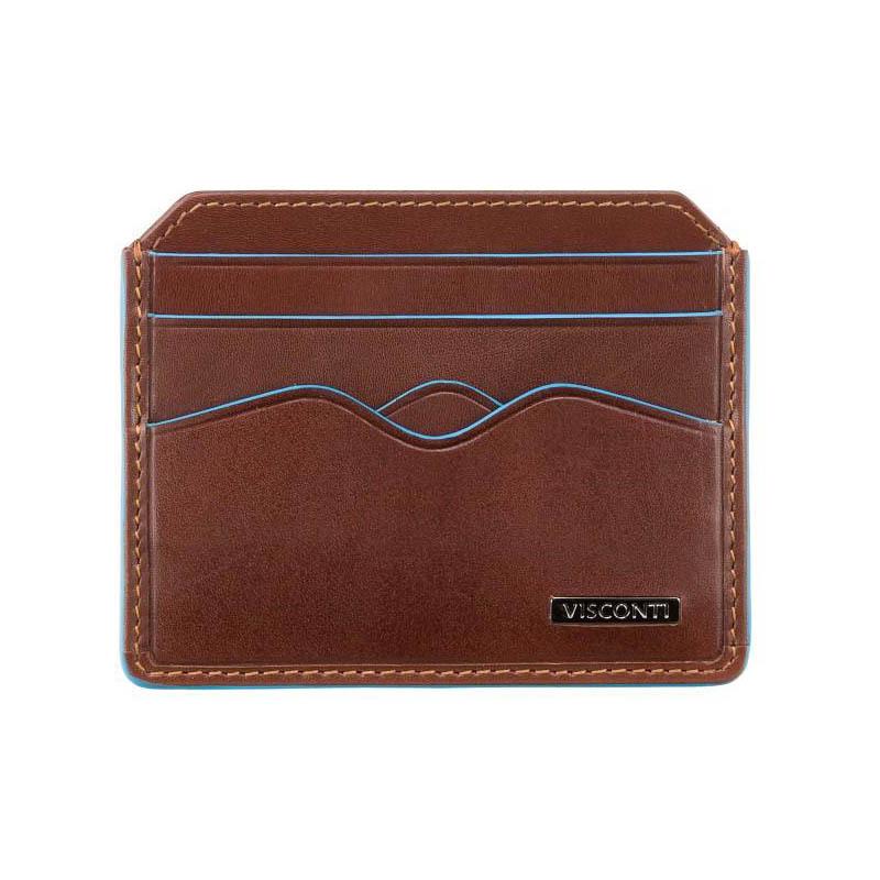 Кредитница-картхолдер Visconti ALP83 Louis Italian Brown (36008)