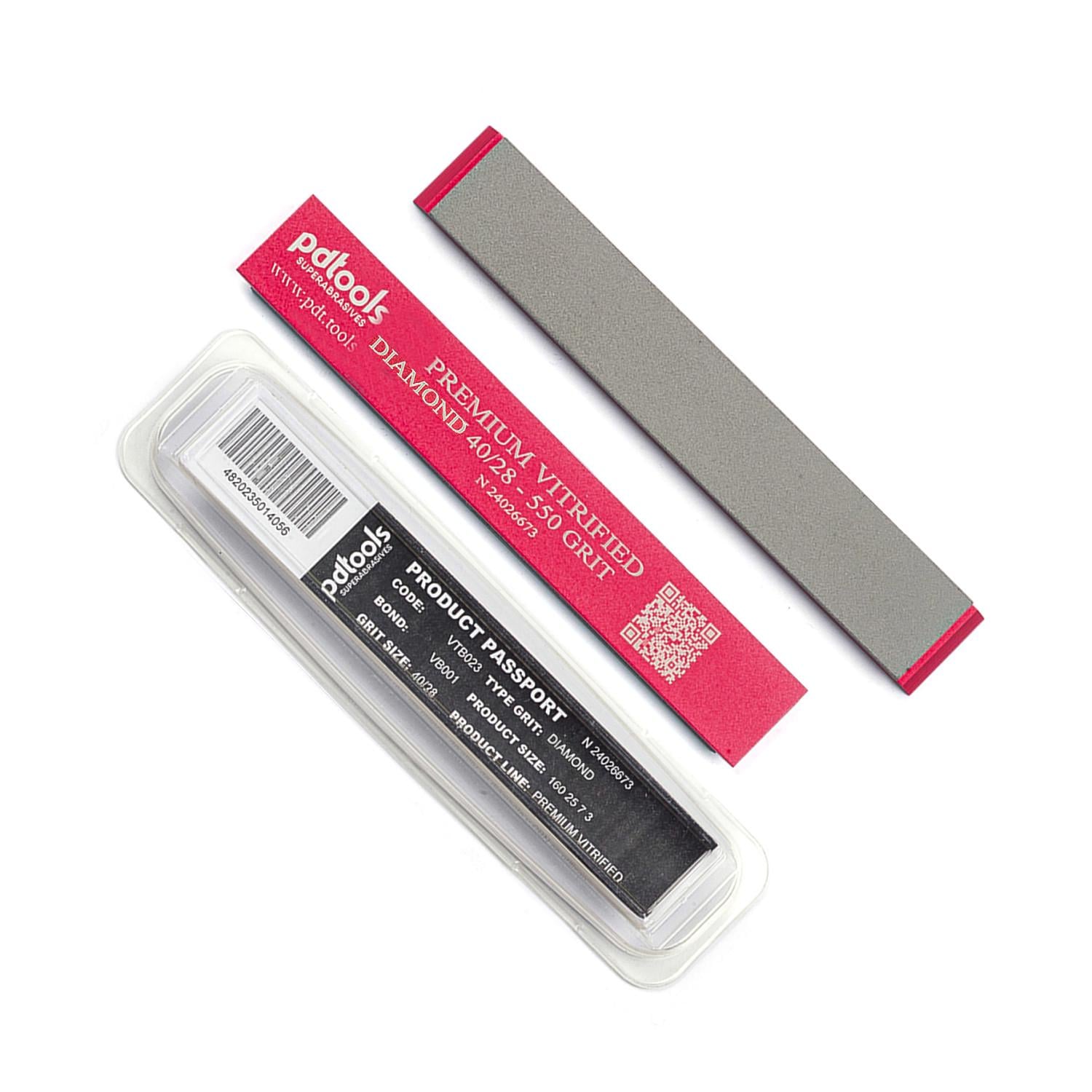 Алмазний камінь PDT Poltava Premium Vitrified на керамічній зв'язці 550 grit 40/28 мкм