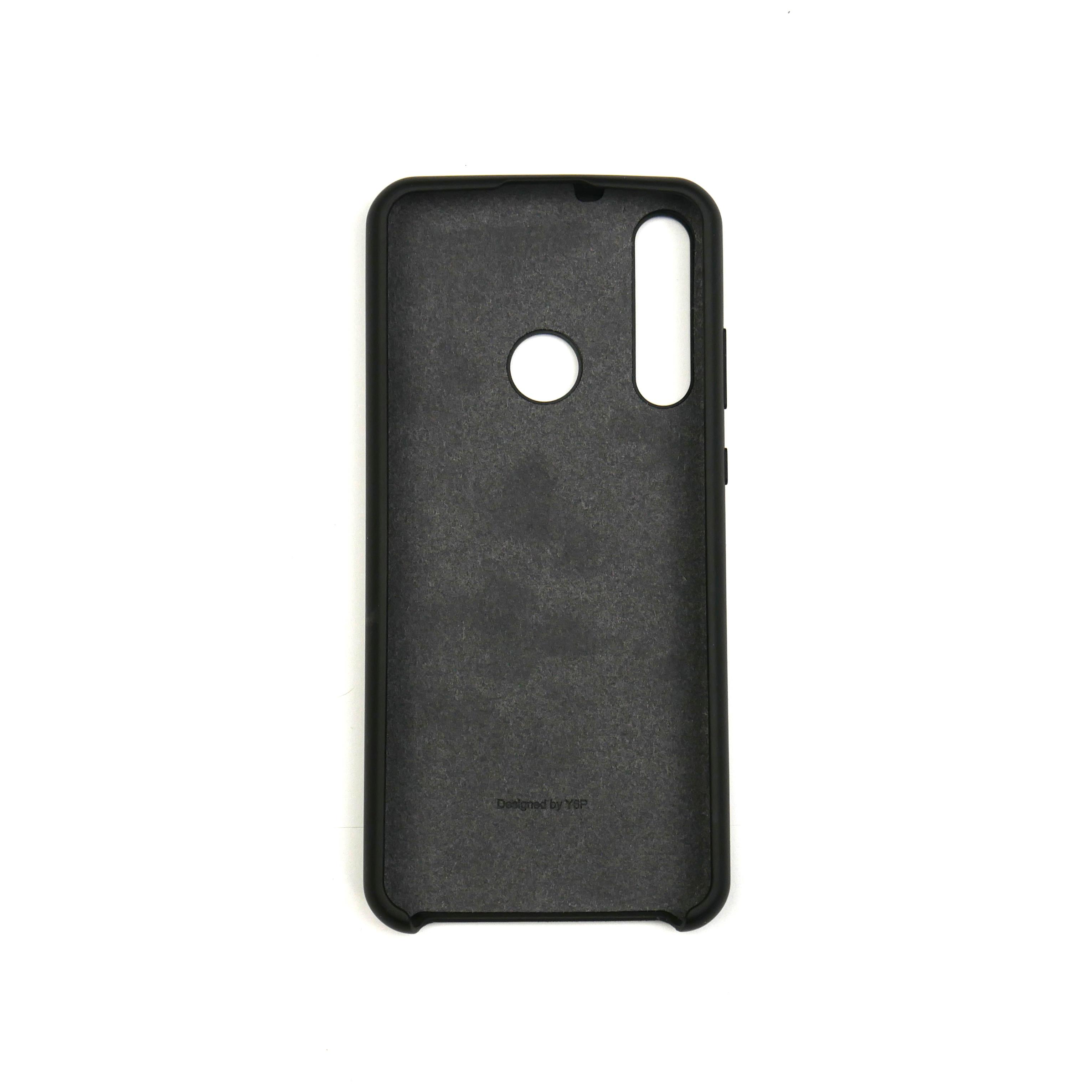 Чехол Jelly Silicone Case Huawei Y6p Black (18) - фото 2