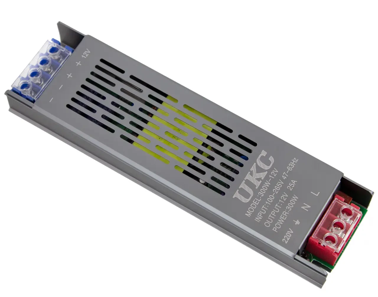 Блок живлення UKC для світлодіодних стрічок Long 12 V 25 A (9520)
