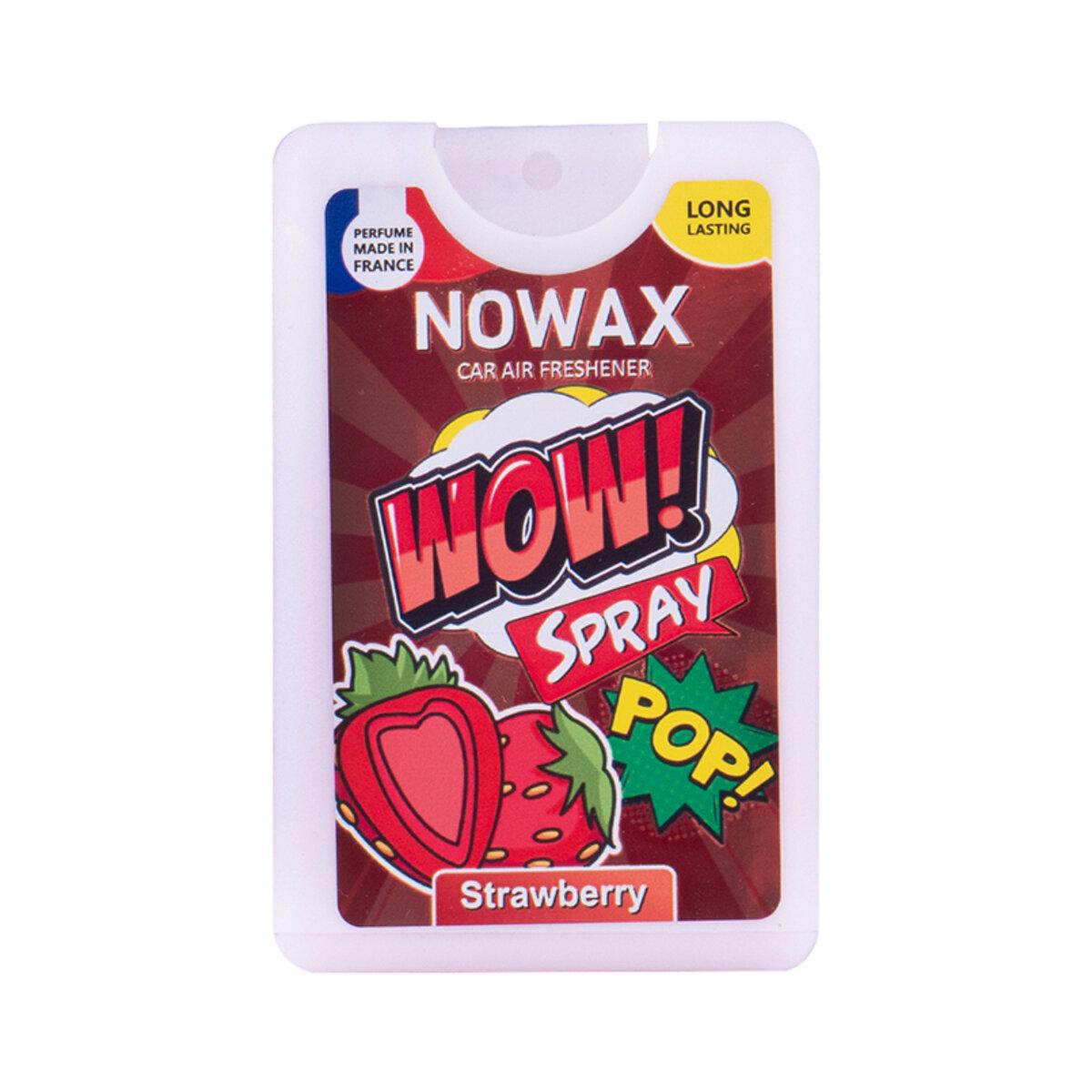 Ароматизатор повітря з розпилювачем Nowax WOW Spray Strawberry 18 мл (7581)