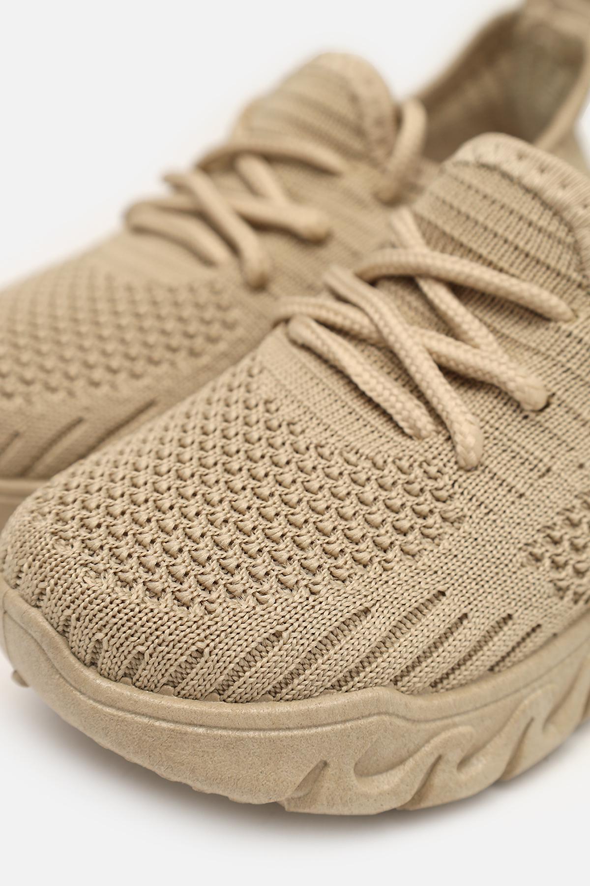 Кроссовки на плоской подошве для девочки цвет бежевый 24 - фото 6 Кроссовки на плоской подошве для девочки цвет бежевый 24 - фото 6