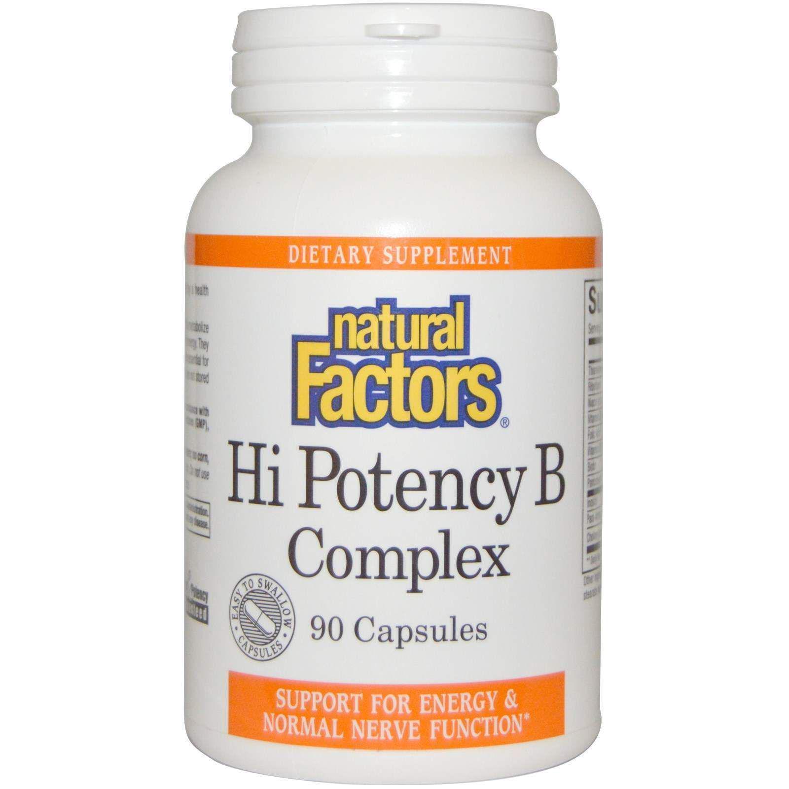 Витамины комплекс Hi Potency B Complex 90 capsules