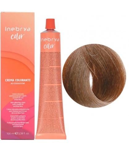 Крем-краска для волос INEBRYA Color с содержанием аммиака 100 мл 6/73 Темно-коричневый блонд золотистый Крем-краска для волос INEBRYA Color с содержанием аммиака 100 мл 6/73 Темно-коричневый блонд золотистый