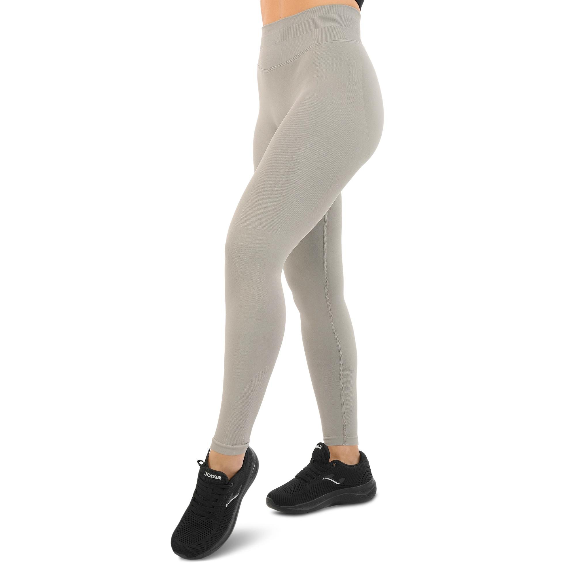 Лосины спортивные женские DOMINO G3001 с эффектом пуш-ап S Светло-серый (G3001_Светло-серый_S)