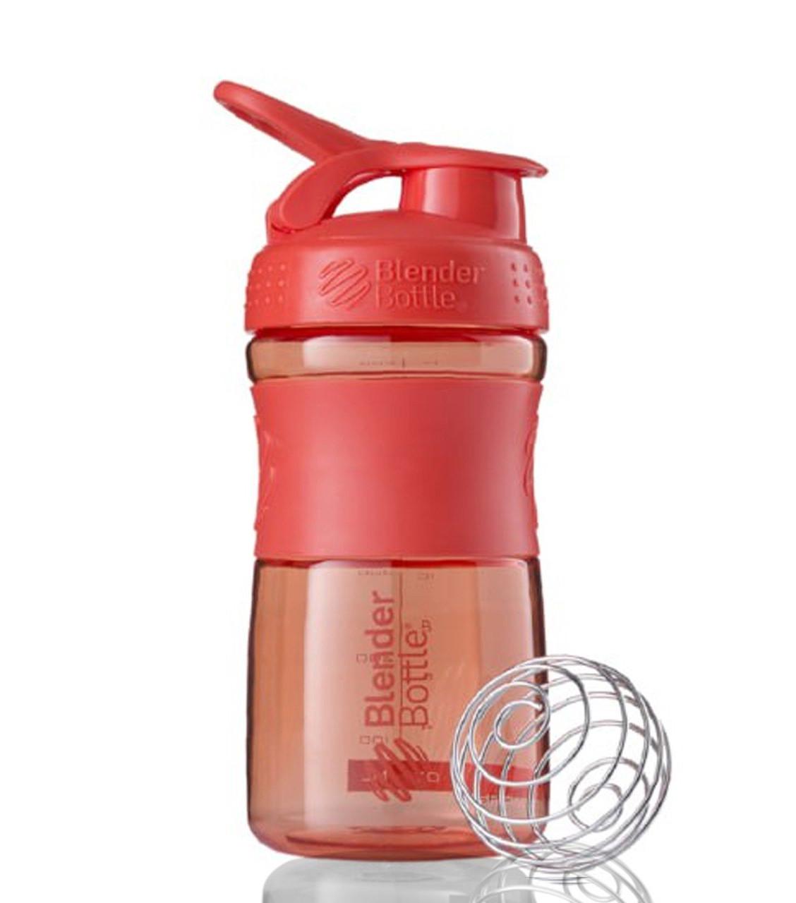 Шейкер спортивний BlenderBottle SportMixer 20 oz 590 мл Coral - фото 2