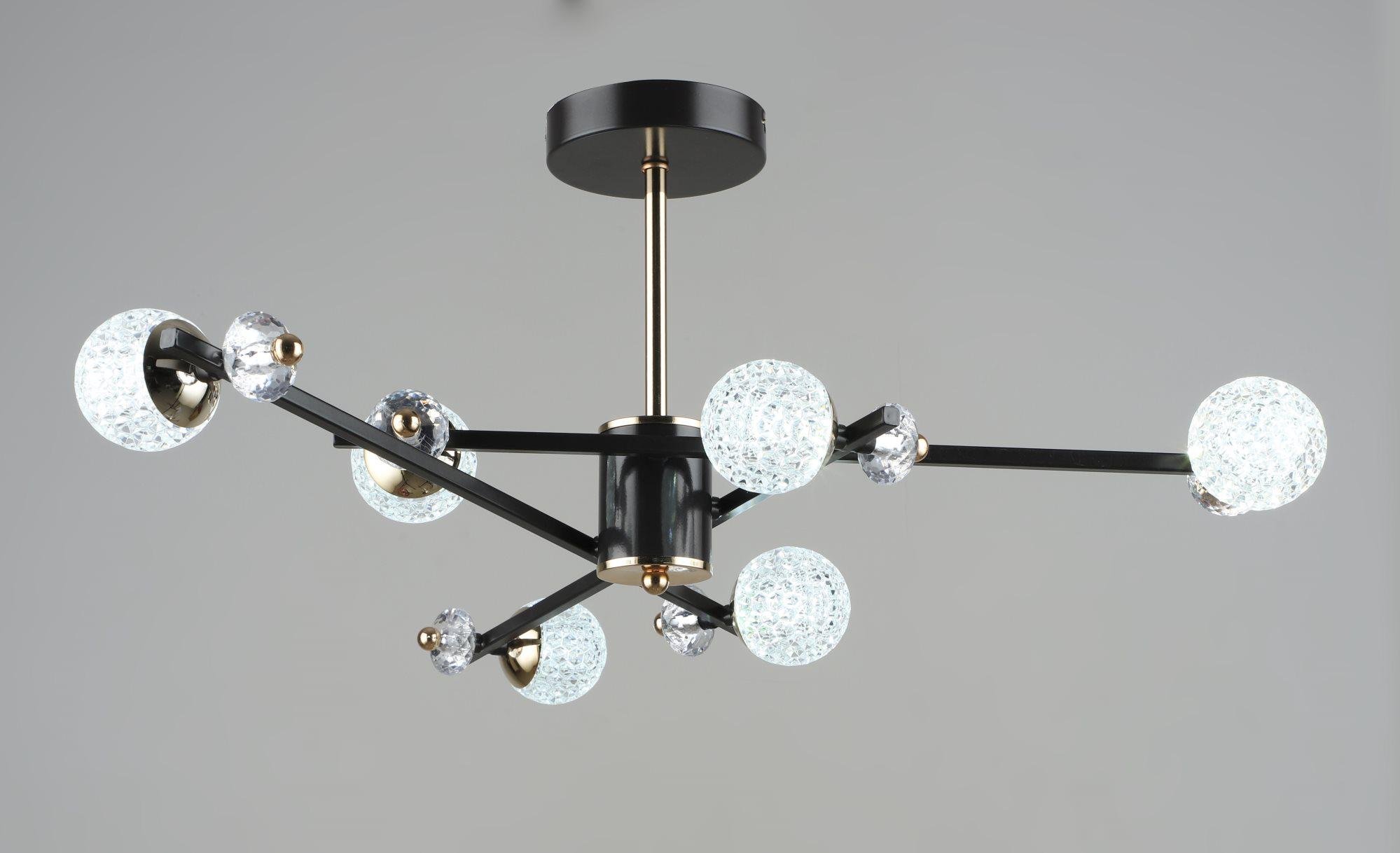 Люстра світлодіодна Sirius B N6189/6 COFFEE+FGD