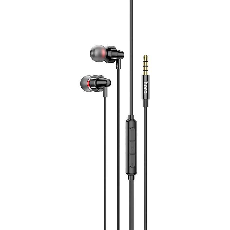 Наушники проводные Hoco M90 3,5 мм Black Shadow