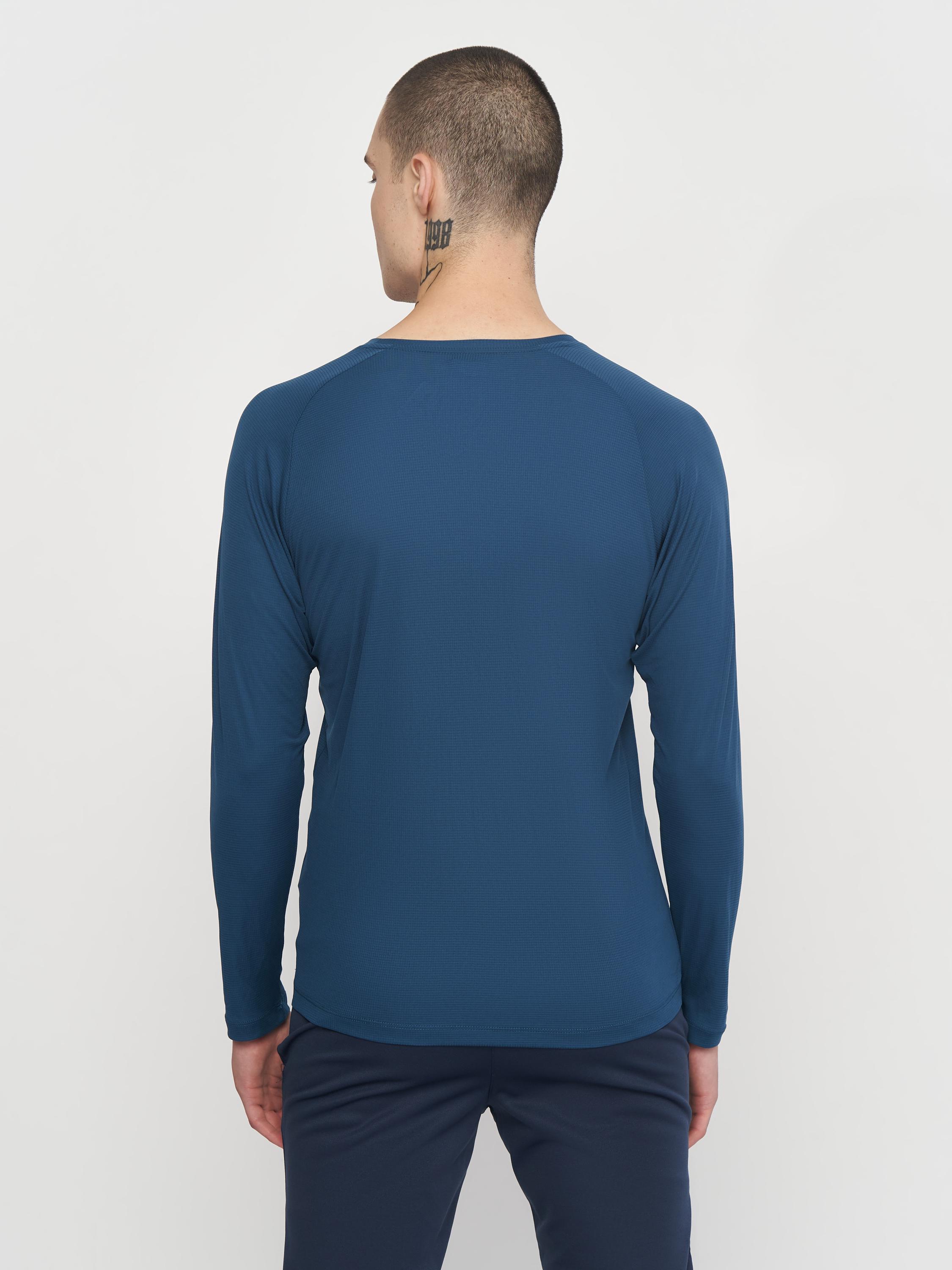 Лонгслив Joma 102672.732 R-Combi Long Sleeve T-Shirt 2XL Blue (8445456178842) - фото 2