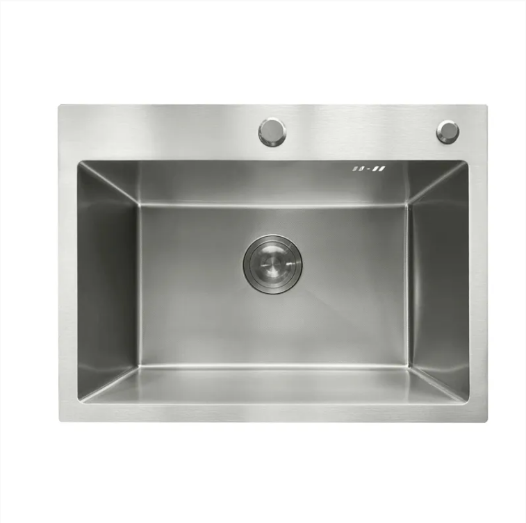 Мойка кухонная Mixxus MH5843 Micro Decor SS Color нержавеющая сталь 3,0/0,8 мм интегрированная (MI8216)