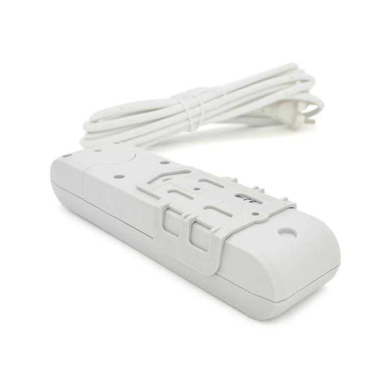 Подовжувач без заземлення з кнопкою та захисними шторками Panasonic X-tendia 5 м 3 гнізда Сірий (WLTA02352GR-UA1) - фото 2 Подовжувач без заземлення з кнопкою та захисними шторками Panasonic X-tendia 5 м 3 гнізда Сірий (WLTA02352GR-UA1) - фото 2