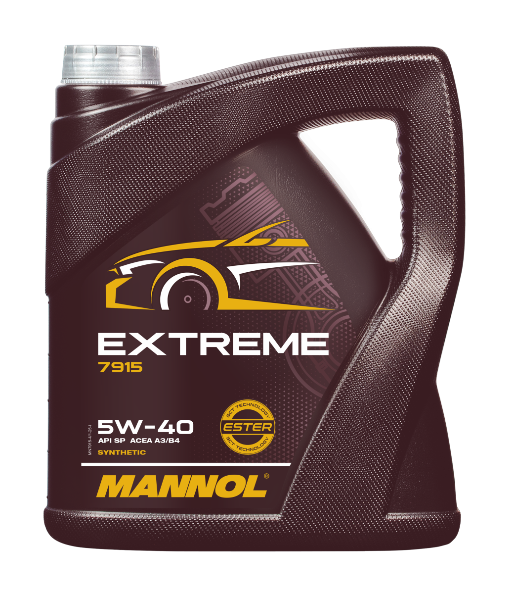 Моторное масло Mannol Extreme 5W-40 синтетика 4 л (7915-4)