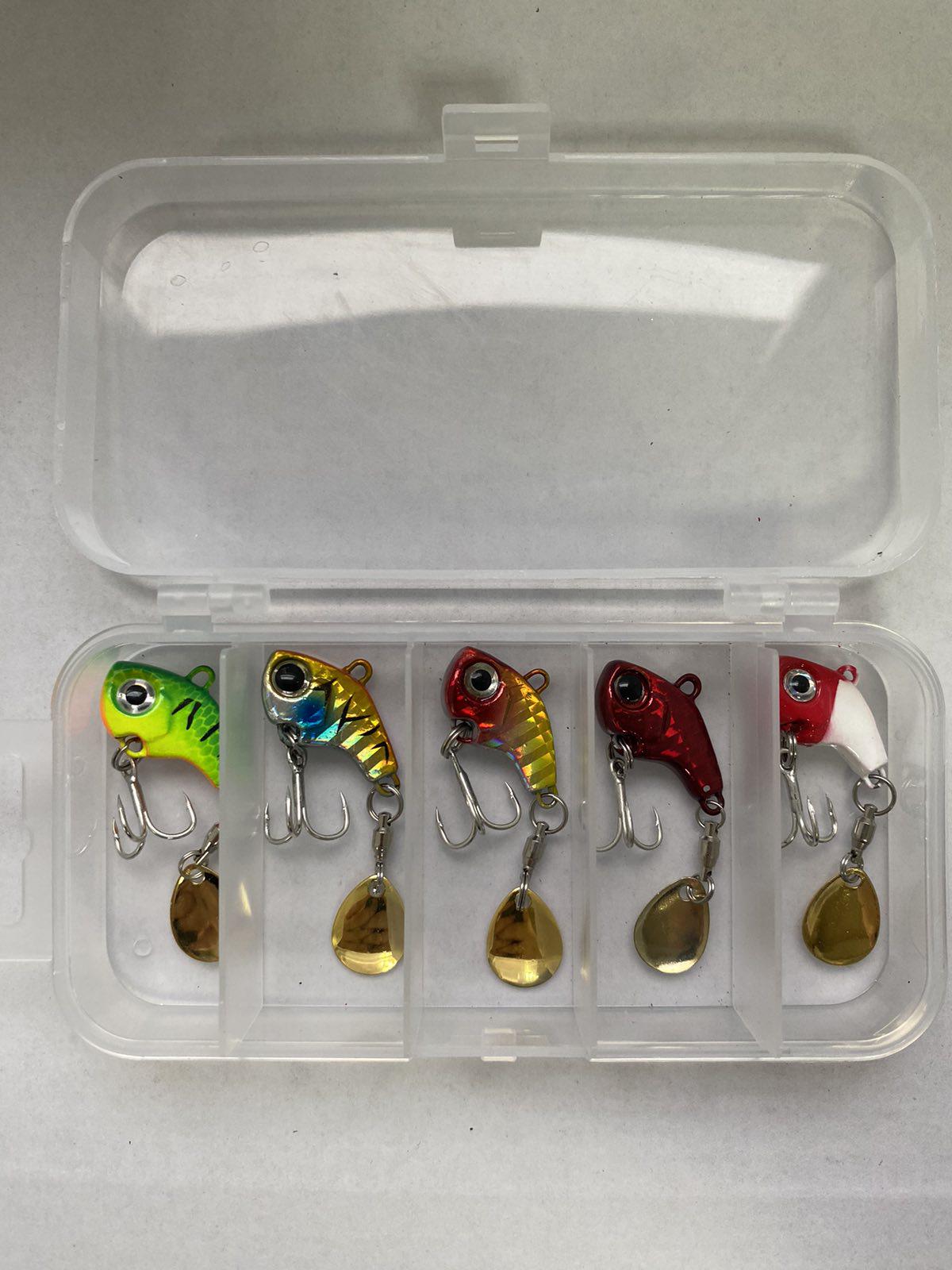 Набор блесeн Тейл-Спиннер Gold 28 мм\16 г - фото 3