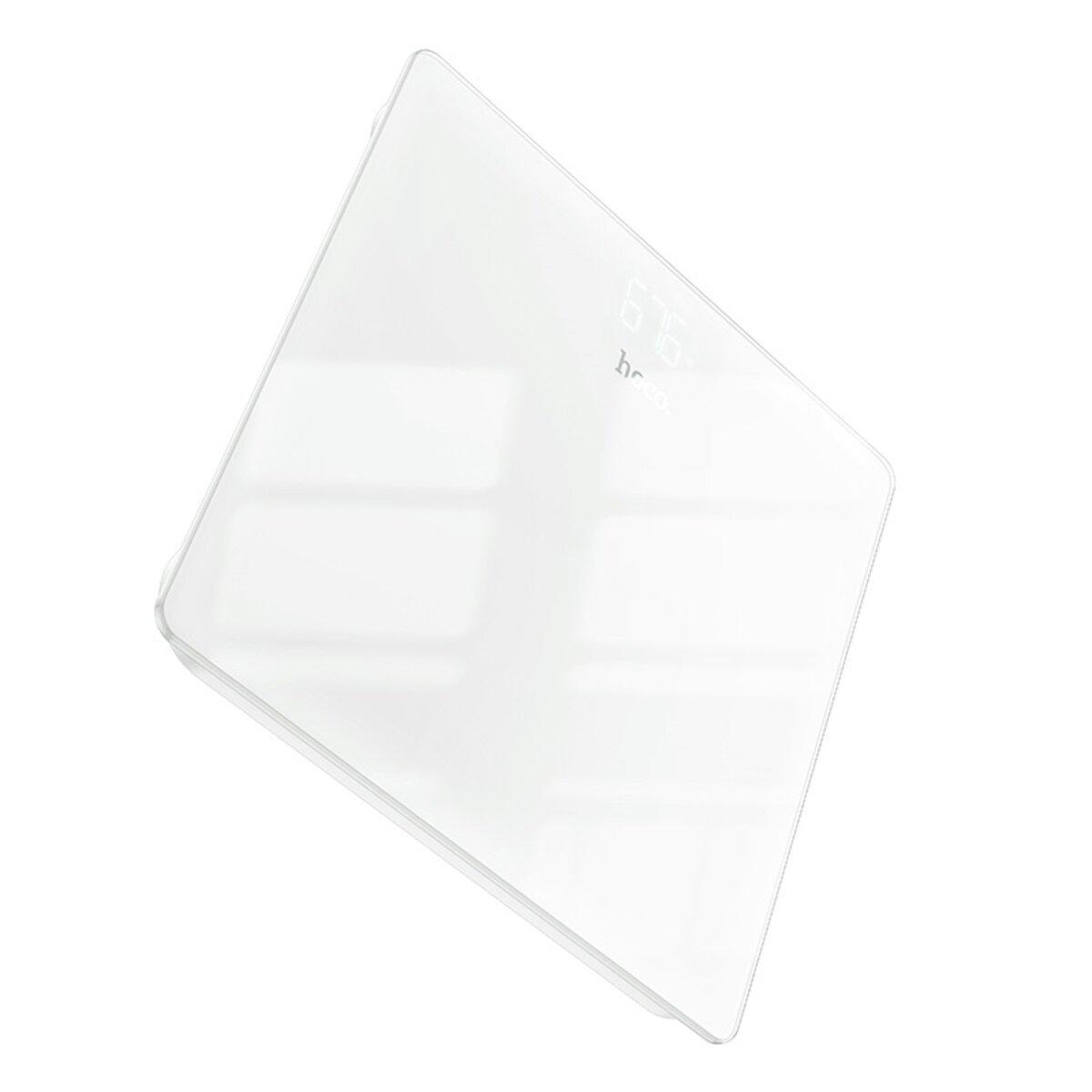 Ваги підлогові електронні Hoco HI20 Weight scale до 180 кг 2xAAA White (6942007624114) - фото 5 Ваги підлогові електронні Hoco HI20 Weight scale до 180 кг 2xAAA White (6942007624114) - фото 5