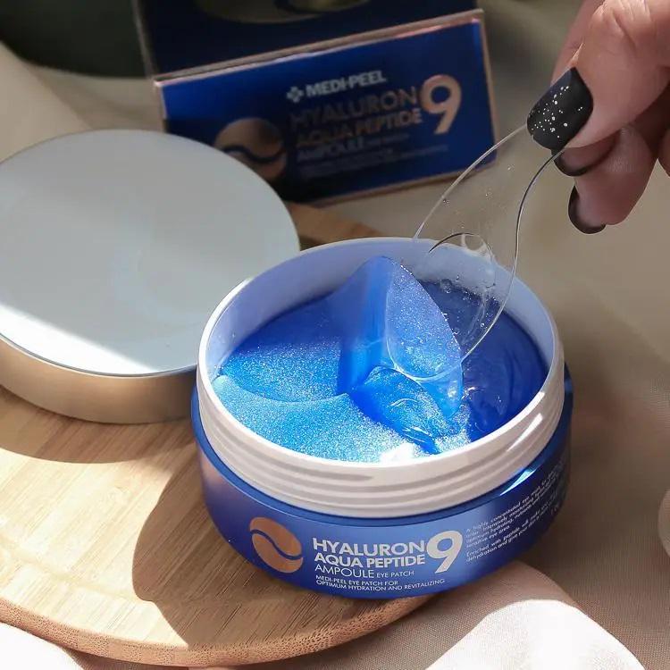 Патчи Hyaluron Aqua Peptide 9 Ampoule Eye Patch Medi Peel 60 шт. (8809409343662) - фото 3