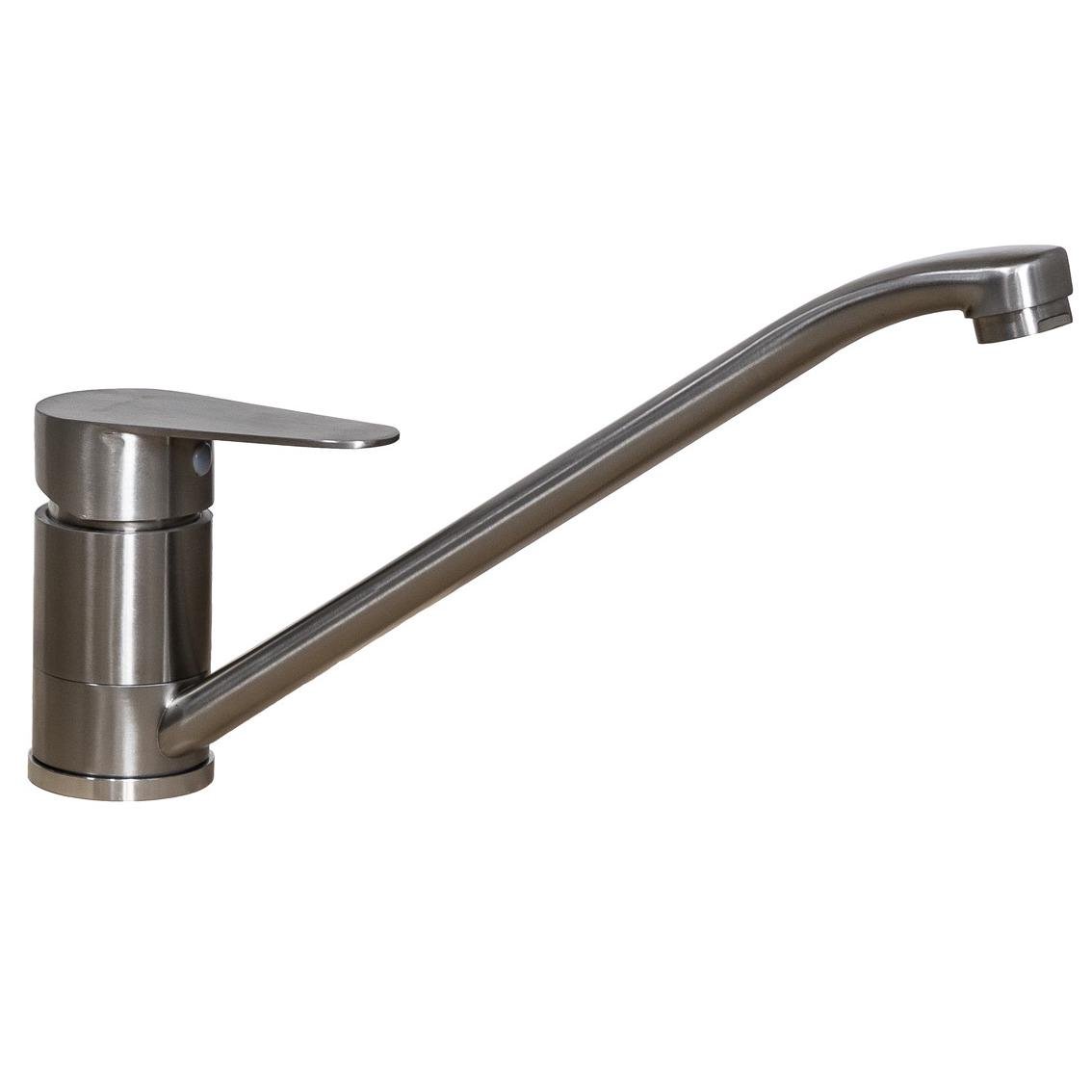 Смеситель для кухни Platinum Germece 3123 C PLS-A27840 однорычажный Сатин (151372) Смеситель для кухни Platinum Germece 3123 C PLS-A27840 однорычажный Сатин (151372)