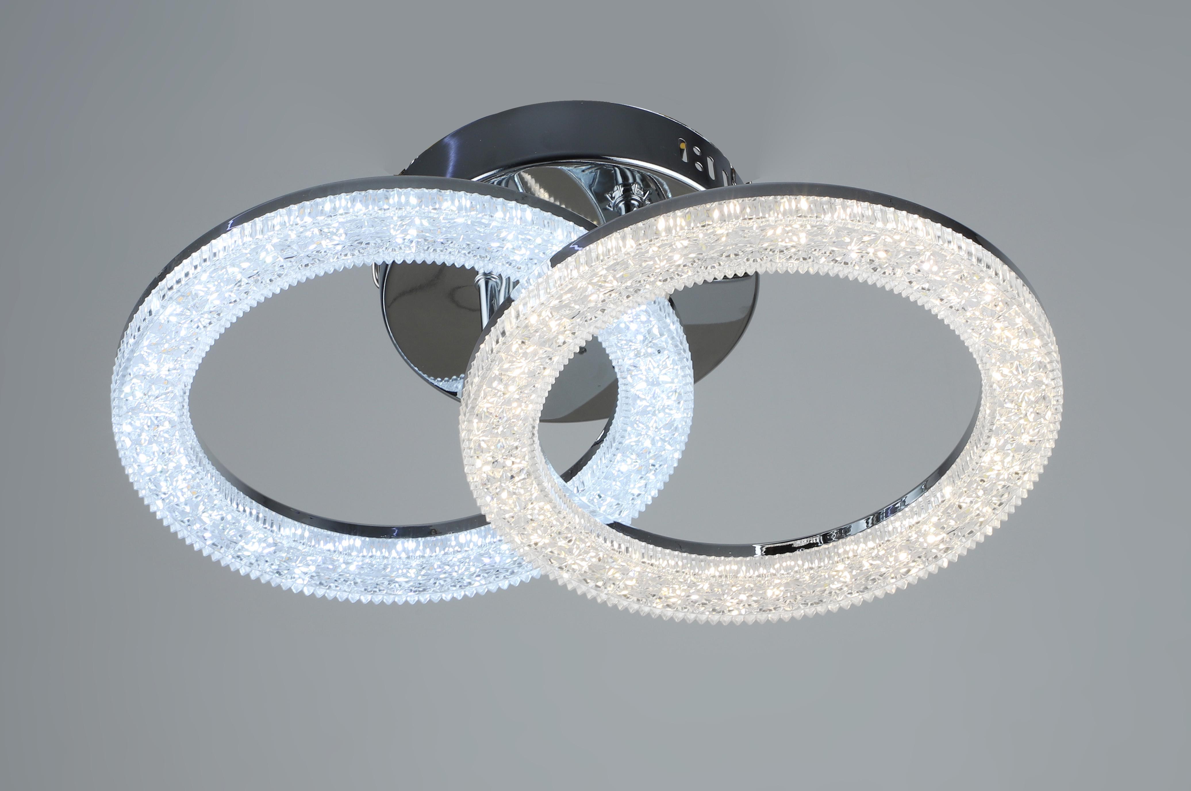 Люстра светодиодная Sirius B YH893/2 CH (000039817)