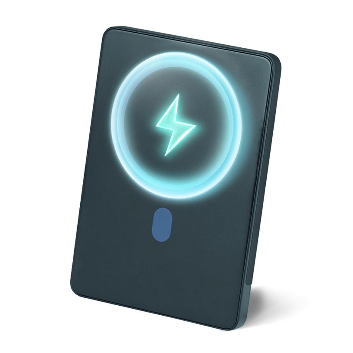 Повербанк Brevia ePower 5000 mAh MagSafe SuperSlim PD20 W/Q15W LCD Черный