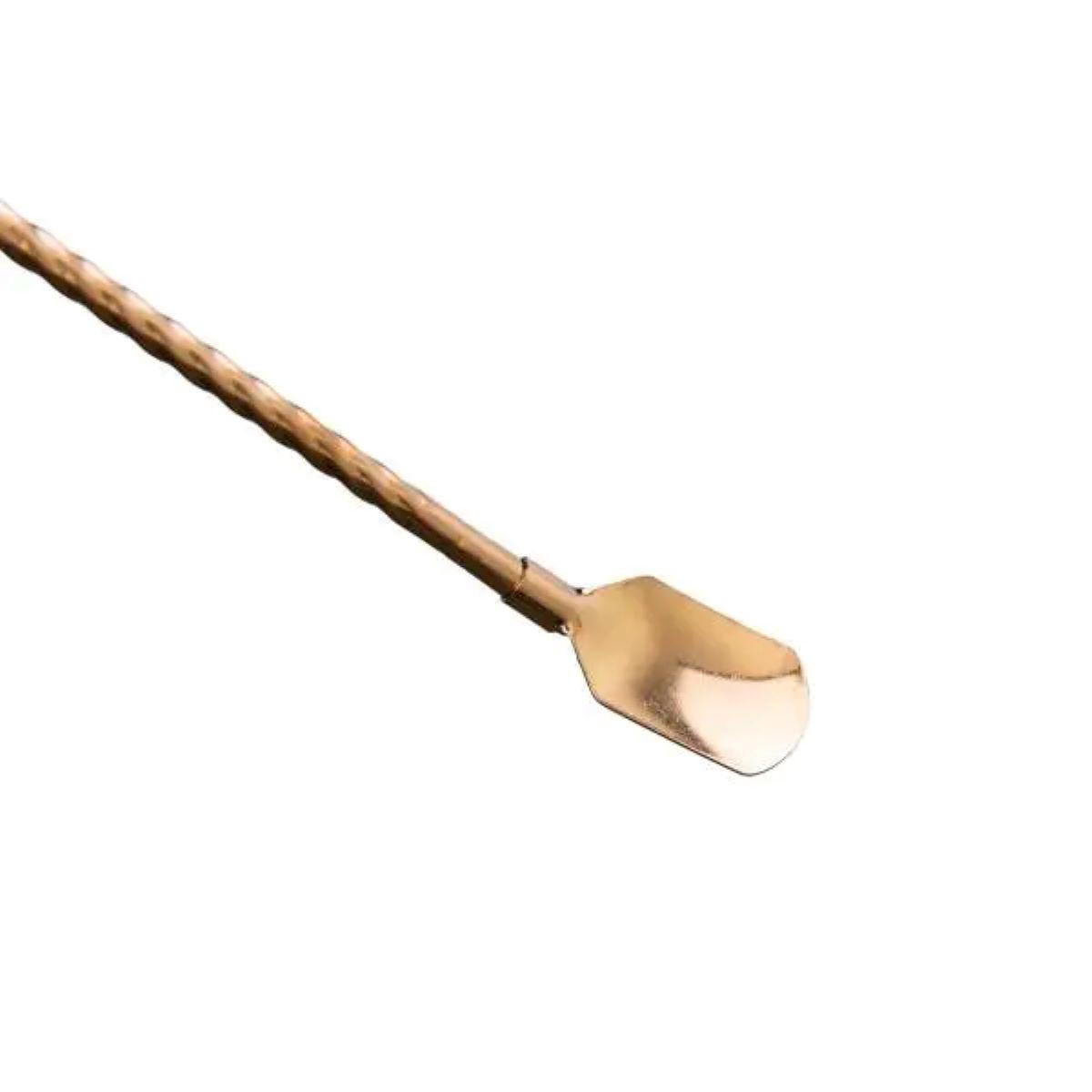 Набор многоразовых ложек-трубочек 6 шт для напитков 22 см с щеткой для мытья из нержавеющей стали Бронзовый - фото 4 Набор многоразовых ложек-трубочек 6 шт для напитков 22 см с щеткой для мытья из нержавеющей стали Бронзовый - фото 4