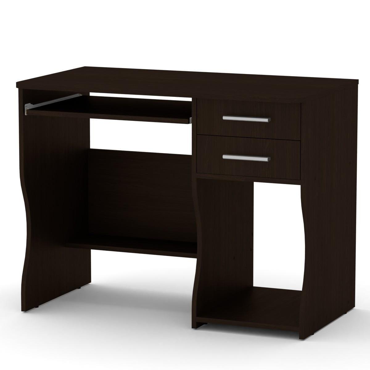 Стол компьютерный МеблиКо СКМ-7 100х50х77 см Венге (k-1426-3)