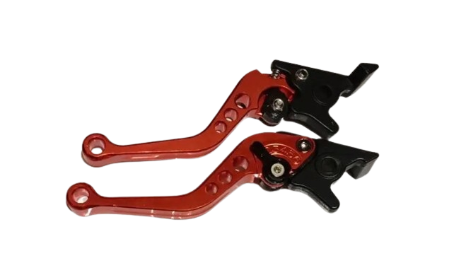 Ручки-курки зчеплення/гальма з регулюванням натискання лівий/правий гідравліка Помаранчевий - фото 2
