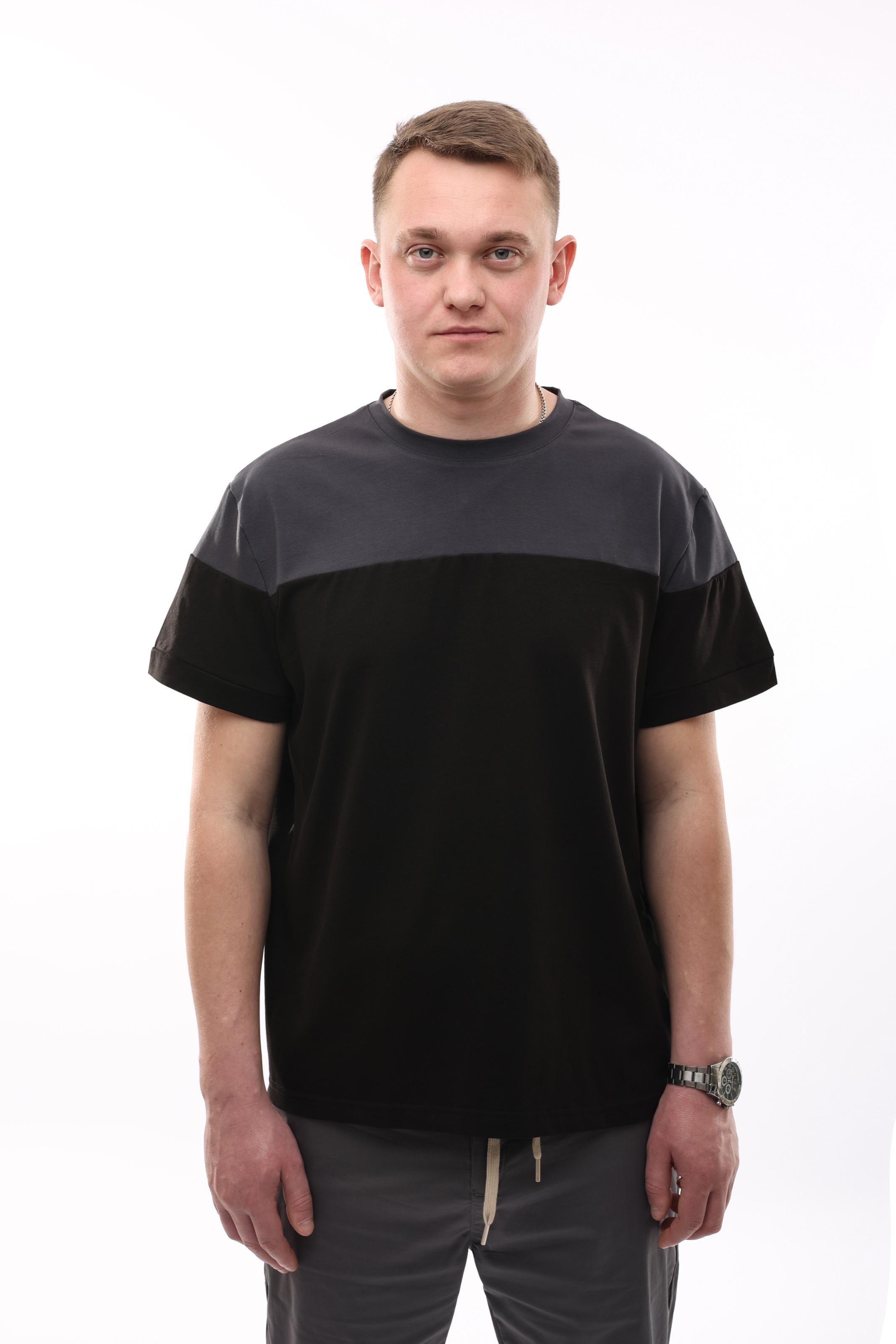 Футболка мужская est. 1991 XXL Темно-серый (277742-XXL)
