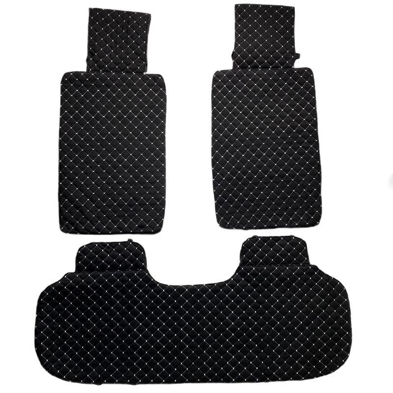 Накидки на сиденье автомобиля Lux с подголовником эко-замша прошивка задний комплект Черный/Белый (769) - фото 3 Накидки на сиденье автомобиля Lux с подголовником эко-замша прошивка задний комплект Черный/Белый (769) - фото 3