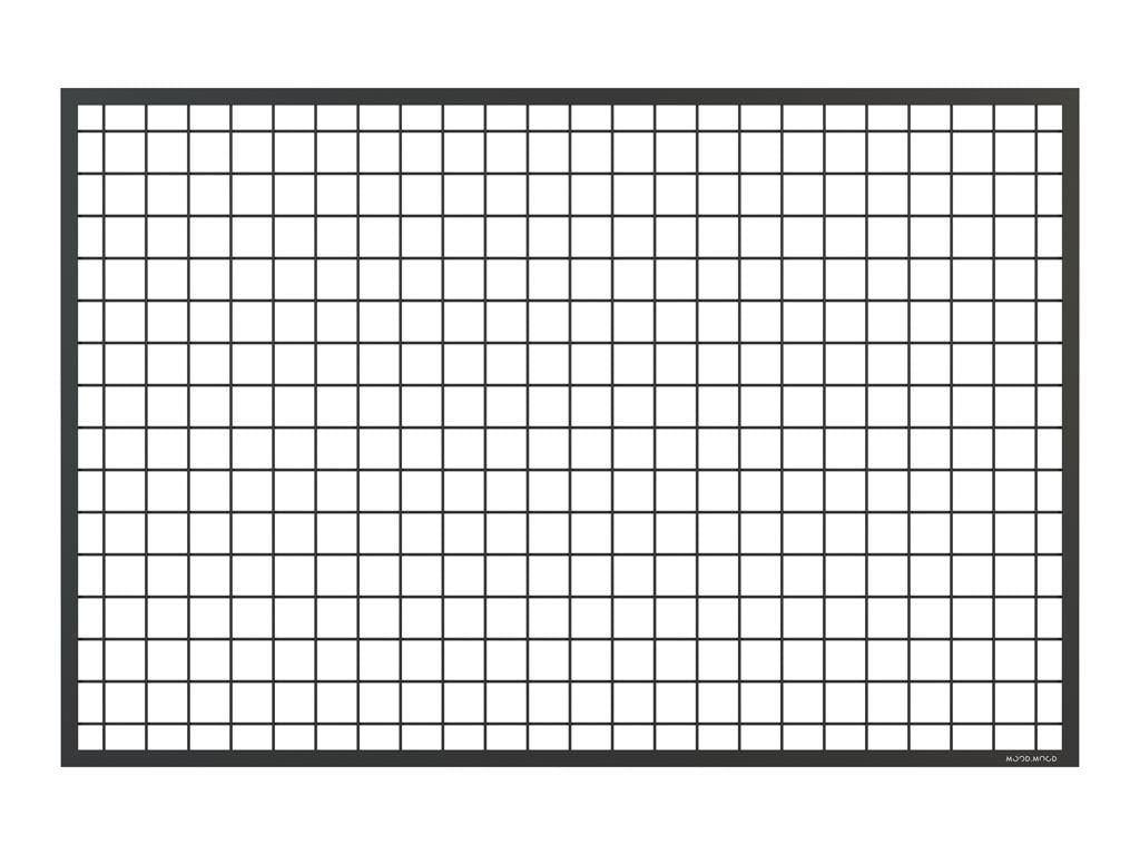 Мудборд сетка в рамке для заметок и фотографий 120х80 см Черный (87171/2unk) - фото 5