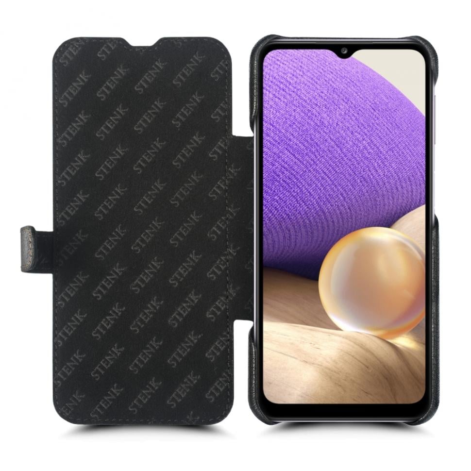 Чехол книжка Stenk Premium для Samsung Galaxy A32 Черный (68722)