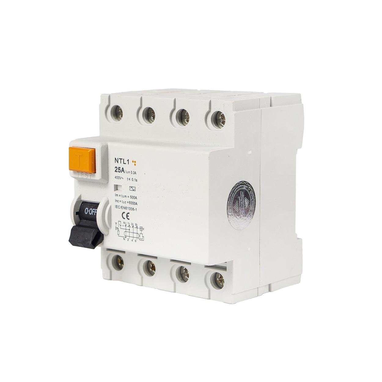Устройство защитного отключения TESLA ПЗВ NTL1 25A (189) Устройство защитного отключения TESLA ПЗВ NTL1 25A (189)