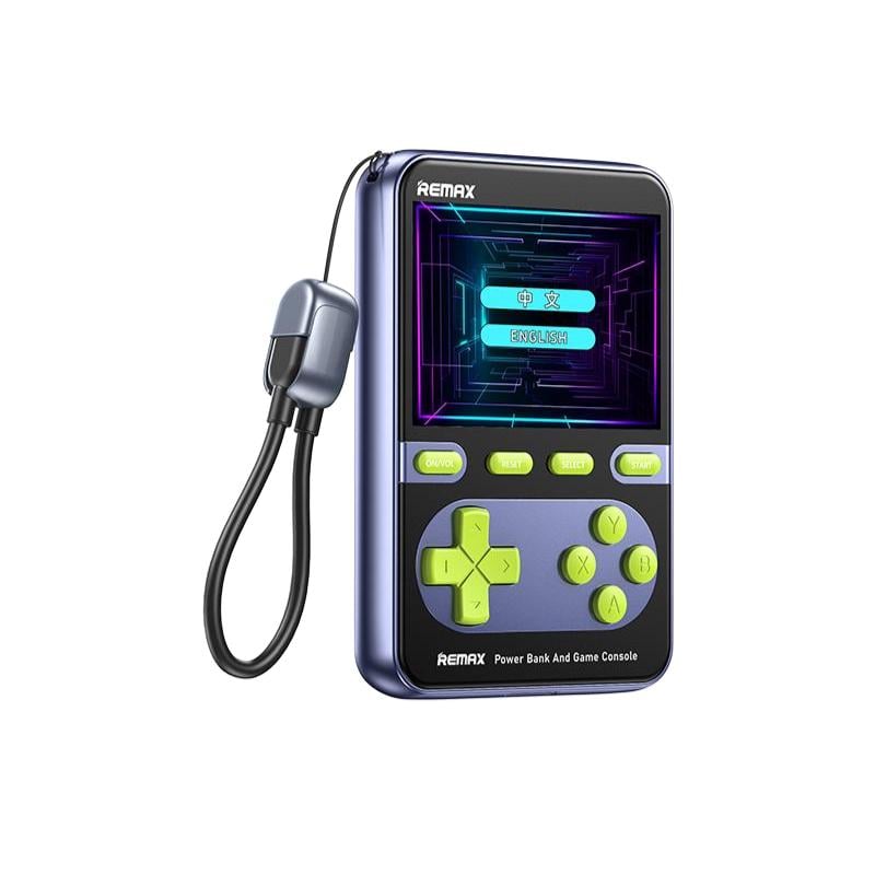 Повербанк и игровая консоль Remax FCP-13 10000 мАч 20 Вт USB-C/Lightning PD+QC Синий (epic2280)