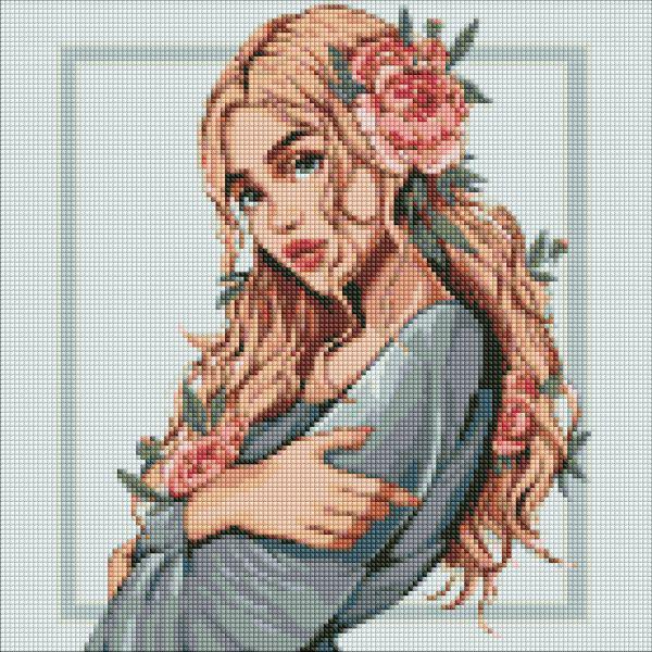 Алмазная мозаика Идейка Цветок весны 40x40 см (Id-AMO7700)