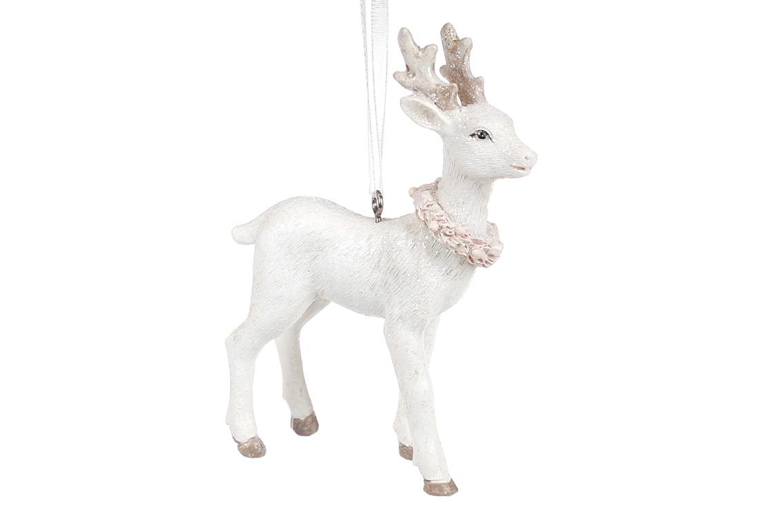 Декоративная подвесная фигурка BonaDi Олень 10,5 см (707-189)