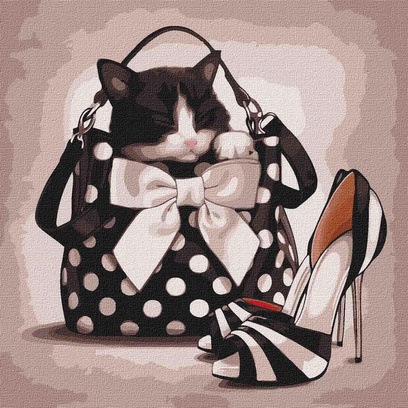 Картина по номерам Идейка Стильная жизнь 40x40 см (skl-КНО4099)