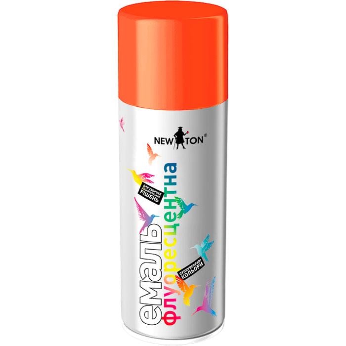 Краска аэрозольная New Ton 3024 флуоресцентная 400 мл Оранжевый (57941) Краска аэрозольная New Ton 3024 флуоресцентная 400 мл Оранжевый (57941)