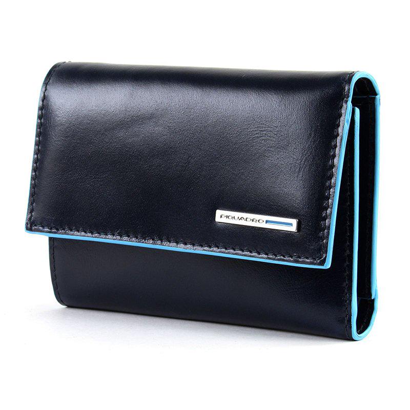Портмоне Piquadro BL SQUARE для монет на молнии с RFID защитой N.Blue (PD4571B2R_BLU2)