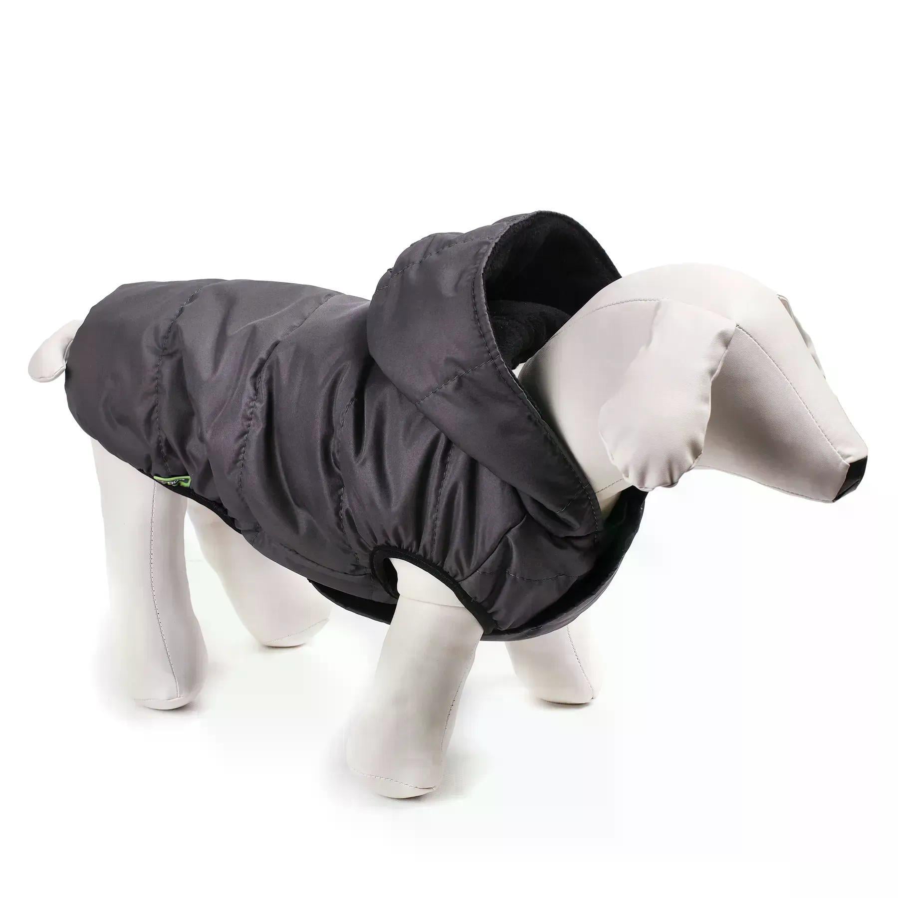 Полукомбинезон с кнопками ТМ HiDog L 40-47 см Графит