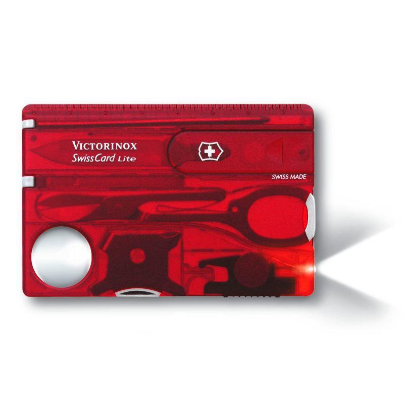 Мультитул Victorinox Swiss Card Lite 0.7300.TB1 Красный (58-79-Vx07300.TB1) - фото 2