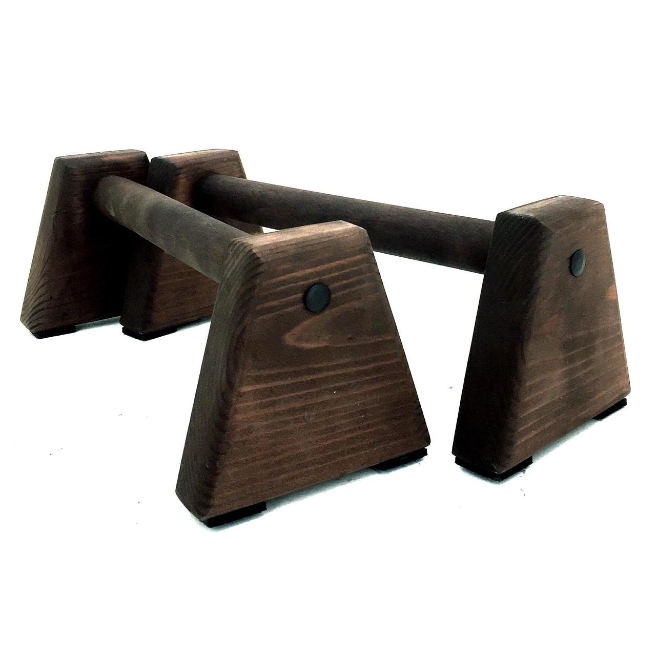 Упори для віджимань з дерева Сальрей Капучино (ПРЛ-000809) - фото 3 Упори для віджимань з дерева Сальрей Капучино (ПРЛ-000809) - фото 3