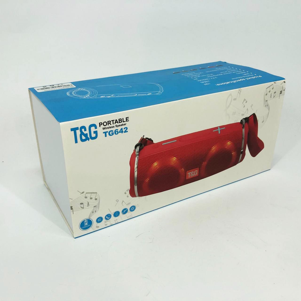 Колонка портативна TG642 з RGB підсвічуванням та ремінцем - фото 8 Колонка портативна TG642 з RGB підсвічуванням та ремінцем - фото 8